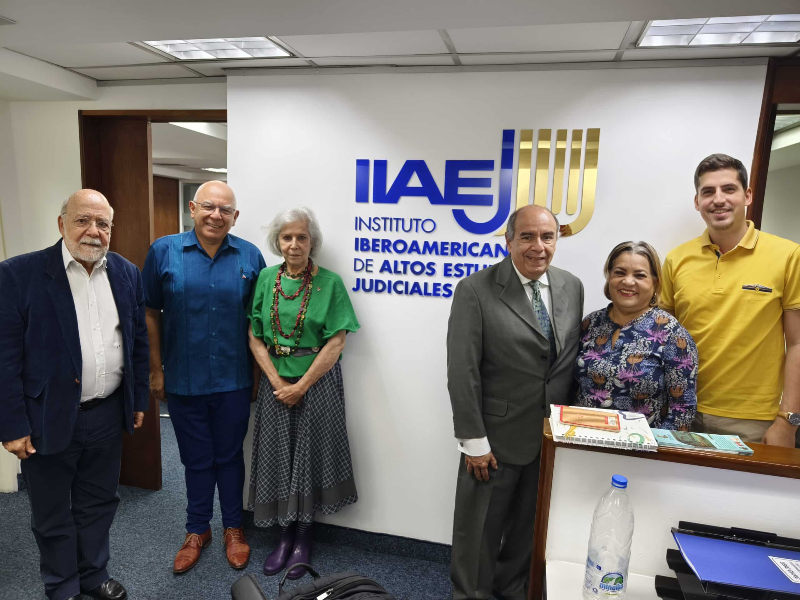 El Consejo Directivo de COHESIA se reúne con la Presidencia del Instituto Iberoamericano de Altos Estudios Judiciales (IIAEJ)