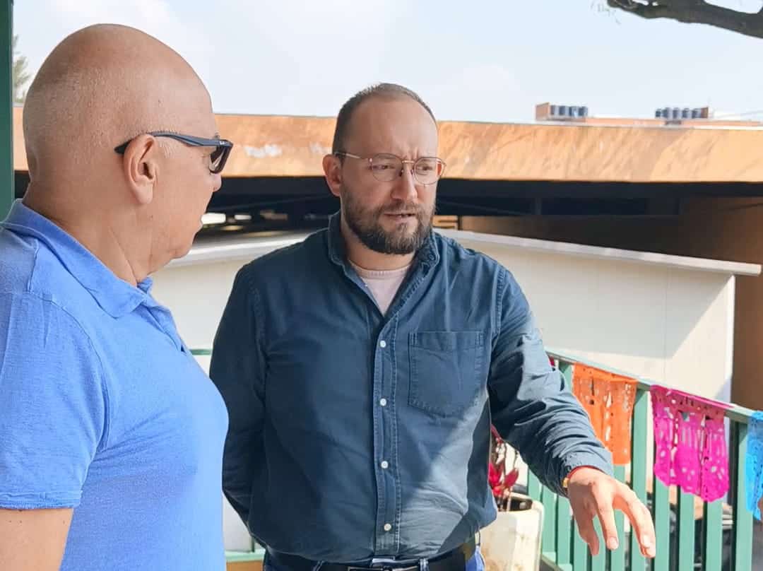 Visita a centros de acogida para migrantes en México